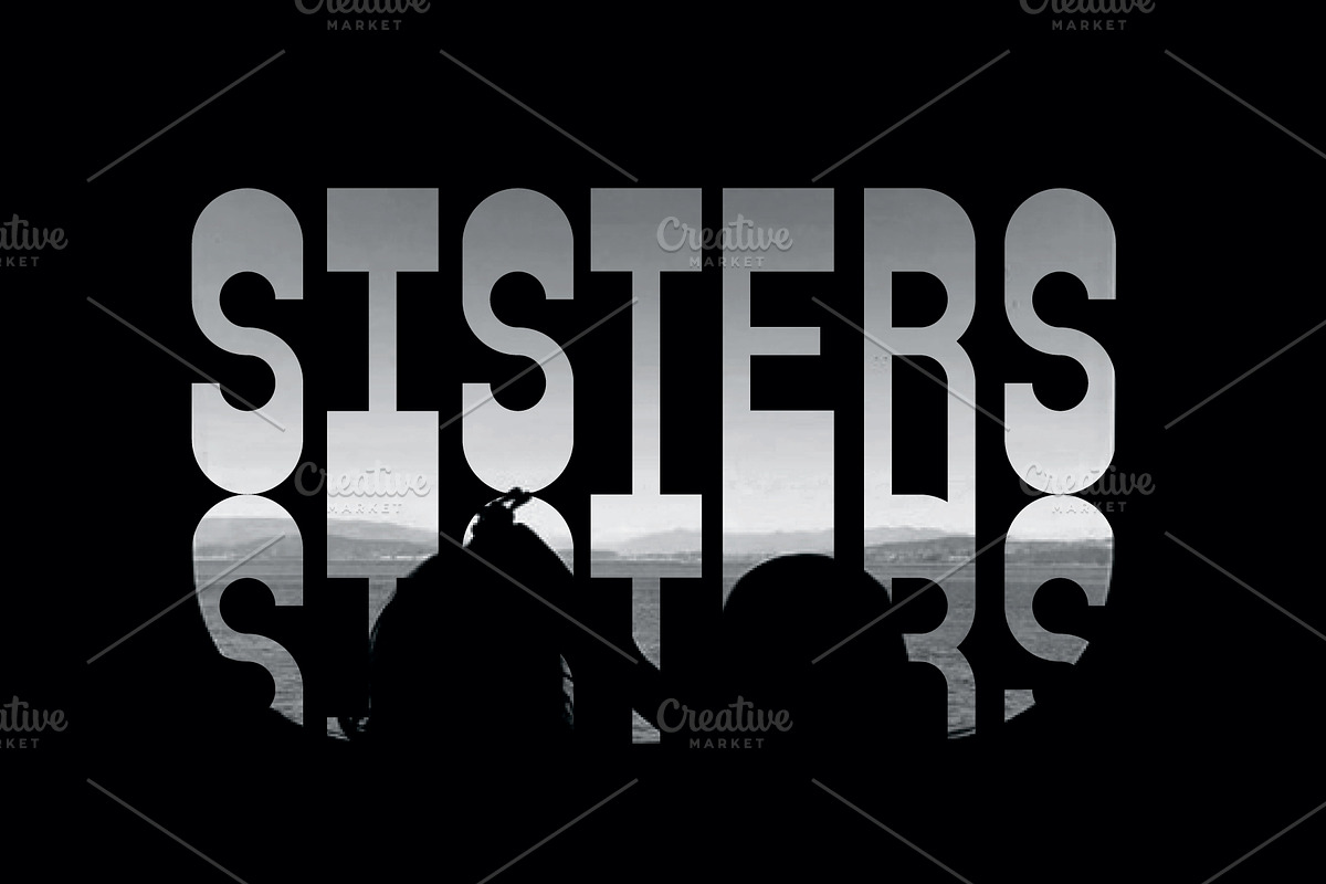 SISTERHOOD Family Font preview 3