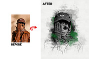 Artistic Watercolor Canvas Art, an Action Add-On by MRI STUDIO (Thumbnail 6 of 18)
