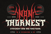 Red Band Typeface, a Blackletter Font by alit design (Thumbnail 6 of 17)