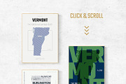 USA State Maps | Posters 3 Styles 1, an Illustration by MaximGertsen (Thumbnail 6 of 8)