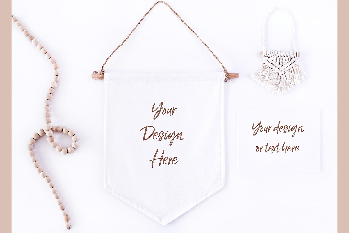 Canvas Banner Mockups Bundle, a Household Mockup by SunnyTangerine Stock (Photo 4 of 8)