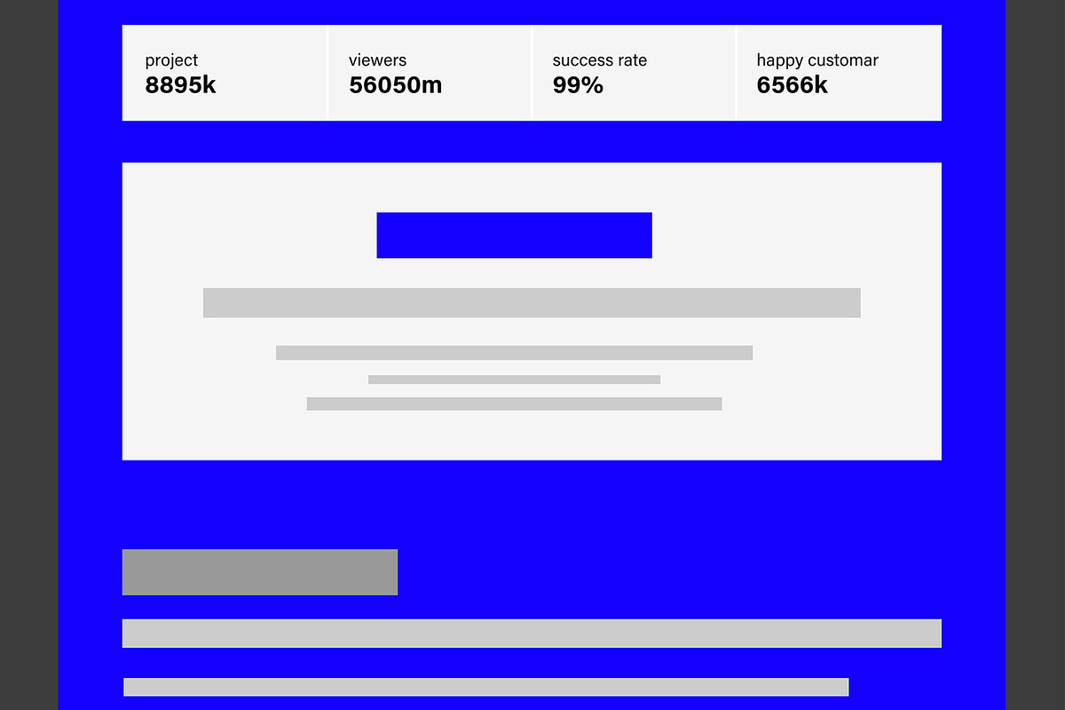 Modern Wireframe Template, a Wireframe Template by MightyDesign (Photo 4 of 9)