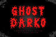 Ghost Darko, a Blackletter Font by Yoga Letter (Thumbnail 1 of 7)