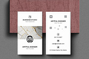 Business Card Design Layout, a Business Card Template by MightyDesign (Thumbnail 2 of 6)