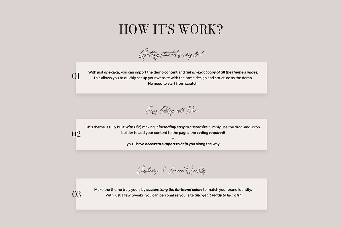 ELIXIR Wordpress Divi Theme