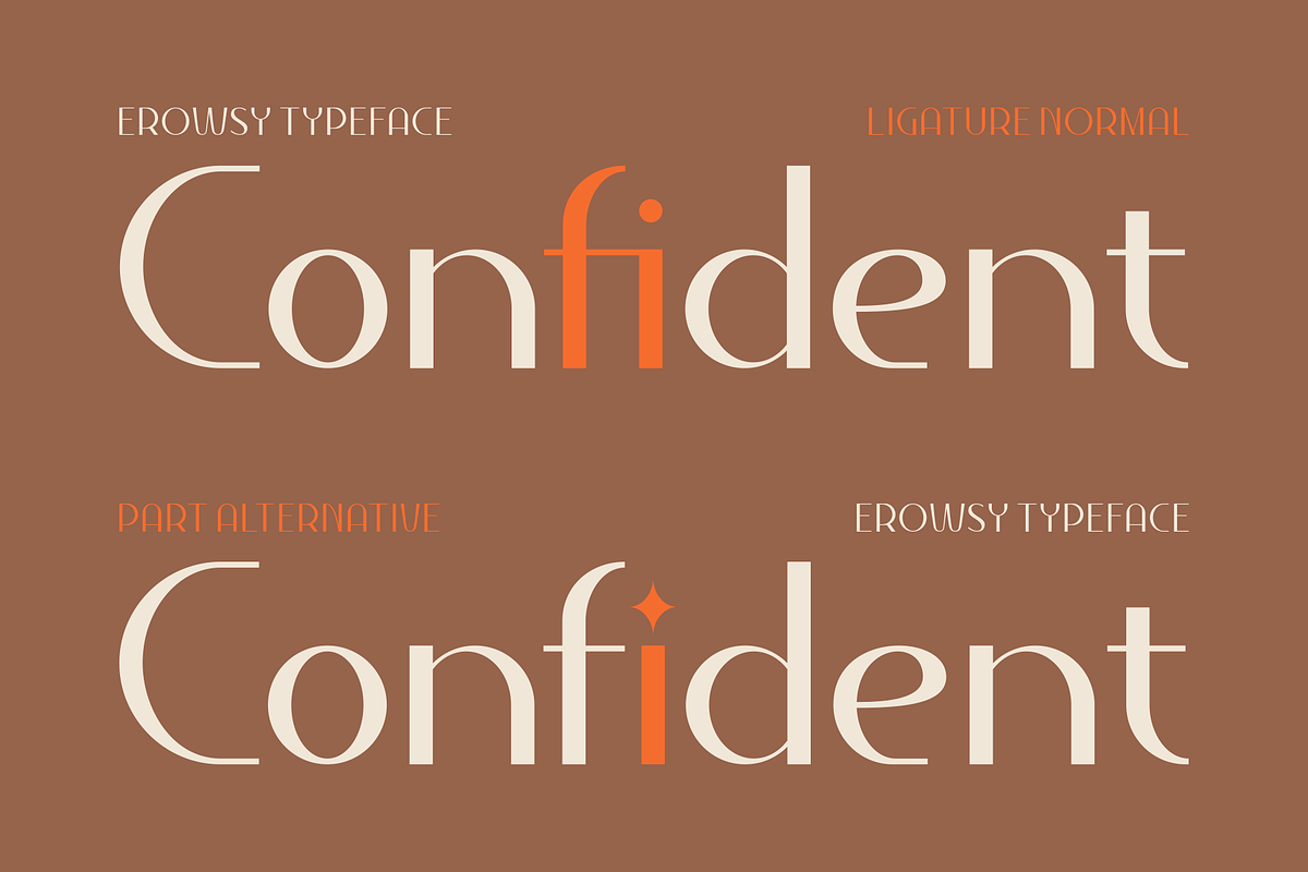 Erowsy Font, a Sans Serif Font by Marvadesign (Photo 2 of 9)