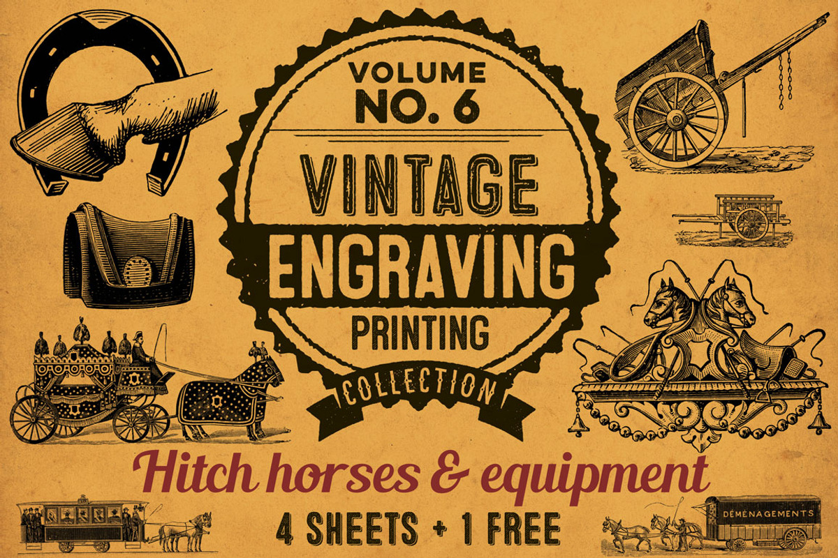 HITCH HORSES AND EQUIPMENT + BONUS