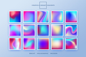 Creative & Vibrant Gradients Set