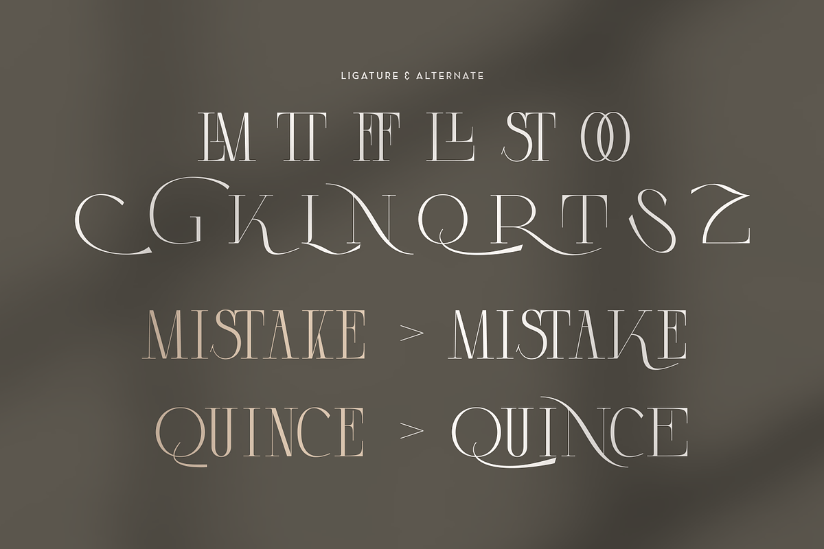 Moonrise - Luxury Font, a Serif Font by Umitype (Photo 5 of 9)