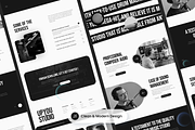 Up you studio - Music Studio Agency, a Landing Page Template by SLAB! Design (Thumbnail 5 of 5)
