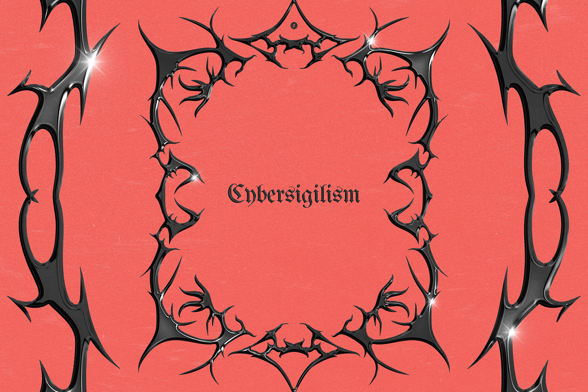 Cybersigilism - Neotribal Frames, an Object Graphic by Freezerondigital (Photo 5 of 11)