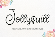 Jollyquil, a Handwritten Font by Dm Studio (Thumbnail 1 of 10)