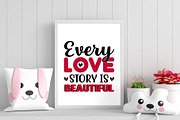 every love story is beautiful, a Graphic by minmicro (Thumbnail 2 of 5)