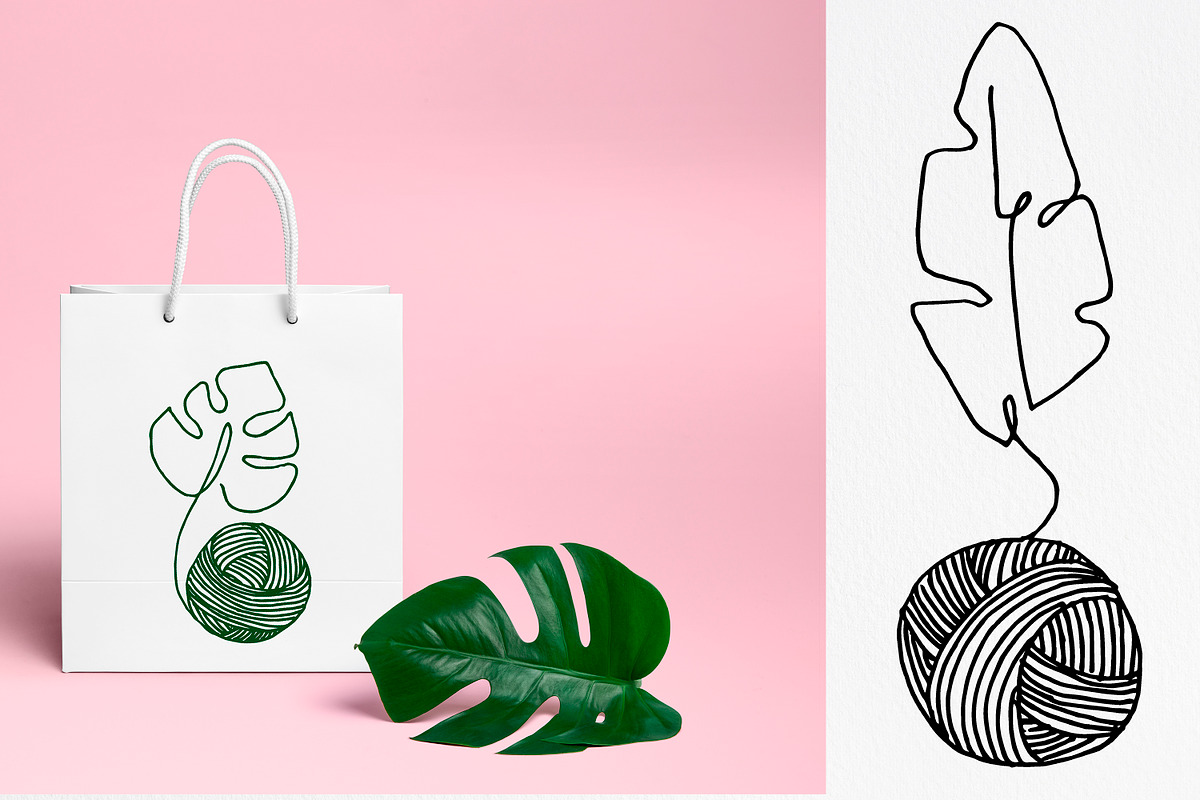 Knitting doodle collection, an Object Graphic by made by Tanya (Photo 2 of 3)
