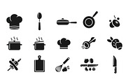 Kitchen Cooking Icon Vector Bundle, an Illustration by jahid234 (Thumbnail 27 of 51)