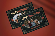 Halloween Greeting Card, a Card Template by graphicook (Thumbnail 3 of 4)