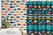 Nautical Fish Playful Collection, a Pattern Graphic by Naty Art (Thumbnail 7 of 12)