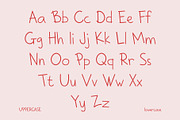 Naraa - Handwritten Font, a Handwritten Font by Mirachma Project (Thumbnail 2 of 7)
