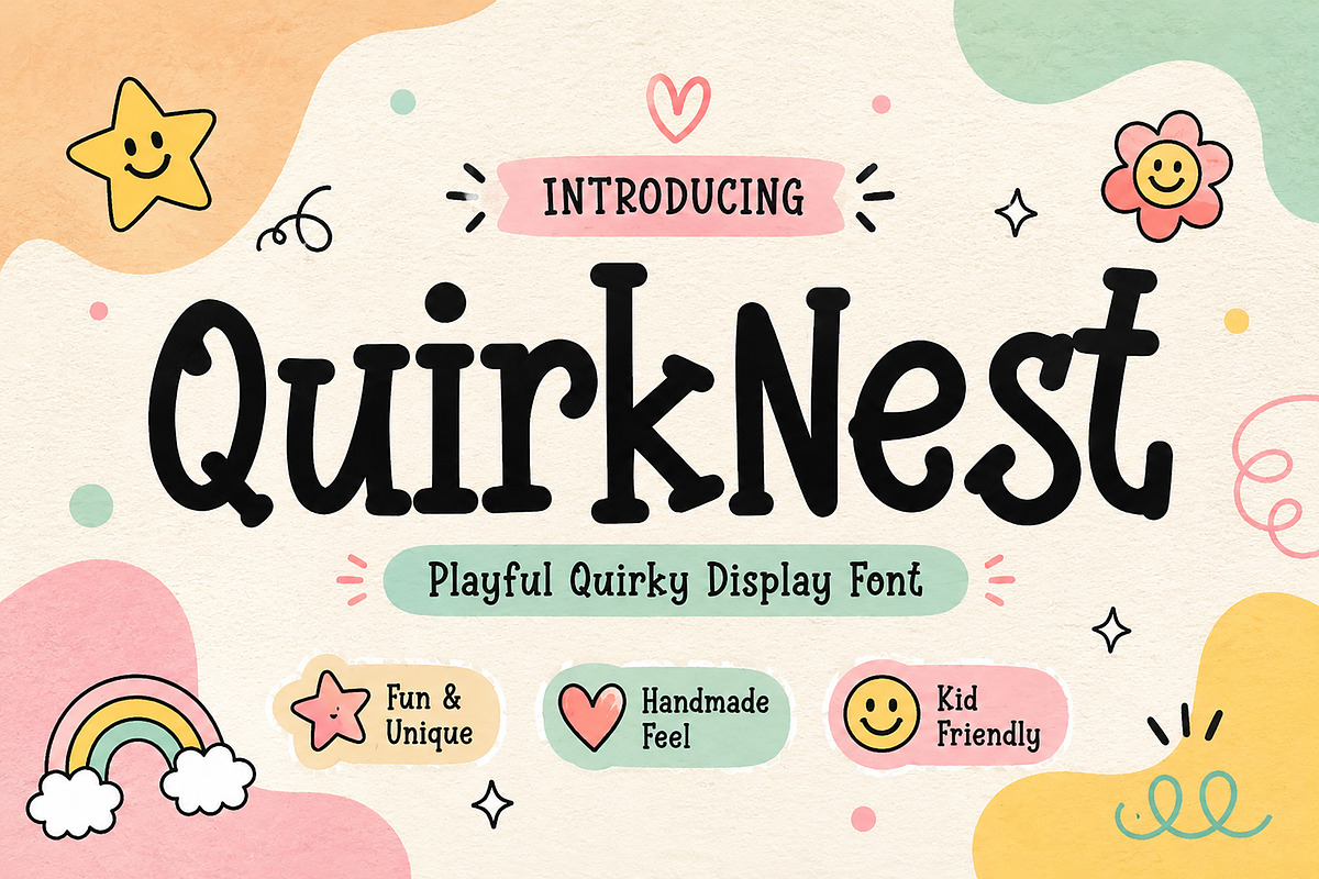 QuirkNest, a Serif Font by Wow Magic (Photo 1 of 5)