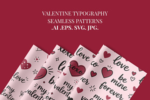 Valentine’s Day Seamless Pattern