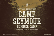UPSTATE - A Collegiate Style Font, a Slab Serif Font by Komet & Flicker (Thumbnail 8 of 15)
