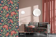 FLOWER GARDEN, a Pattern Graphic by Irina Skaska (Thumbnail 2 of 11)