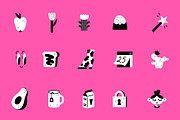 CUTE! Vector Doodle Set, an Illustration by katieromanoff_art (Thumbnail 8 of 11)
