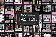 Fashion Pink Template, a Social Media Template by Kalubuak (Thumbnail 1 of 10)