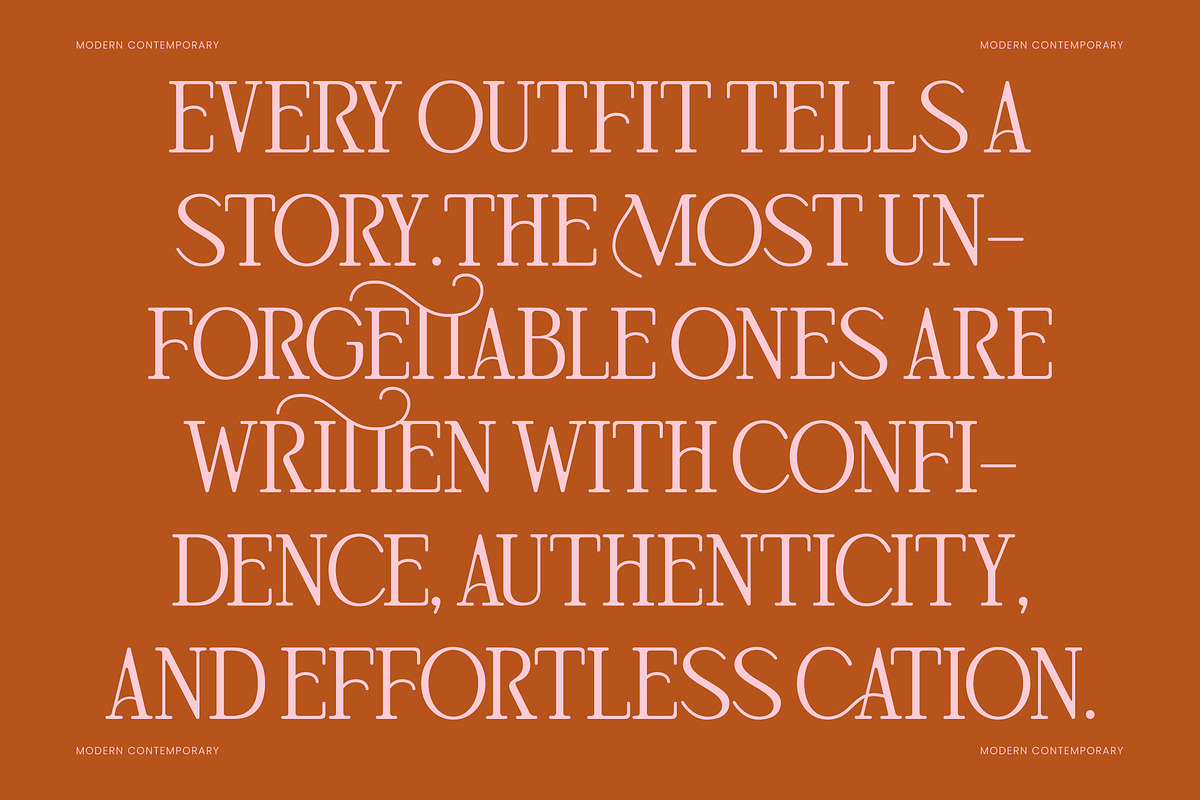 The Markowe Modern Contemporary, a Serif Font by timelesstype.co (Photo 5 of 10)