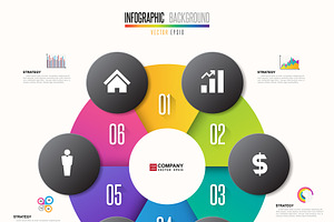 Timeline Infographic Template Set 24