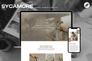 Sycamore: Showit website template, a Templates & Theme by Aspen Creative Studio (Thumbnail 1 of 4)