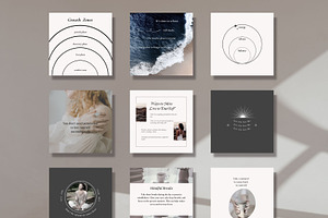 Wellness Coach Template Canva