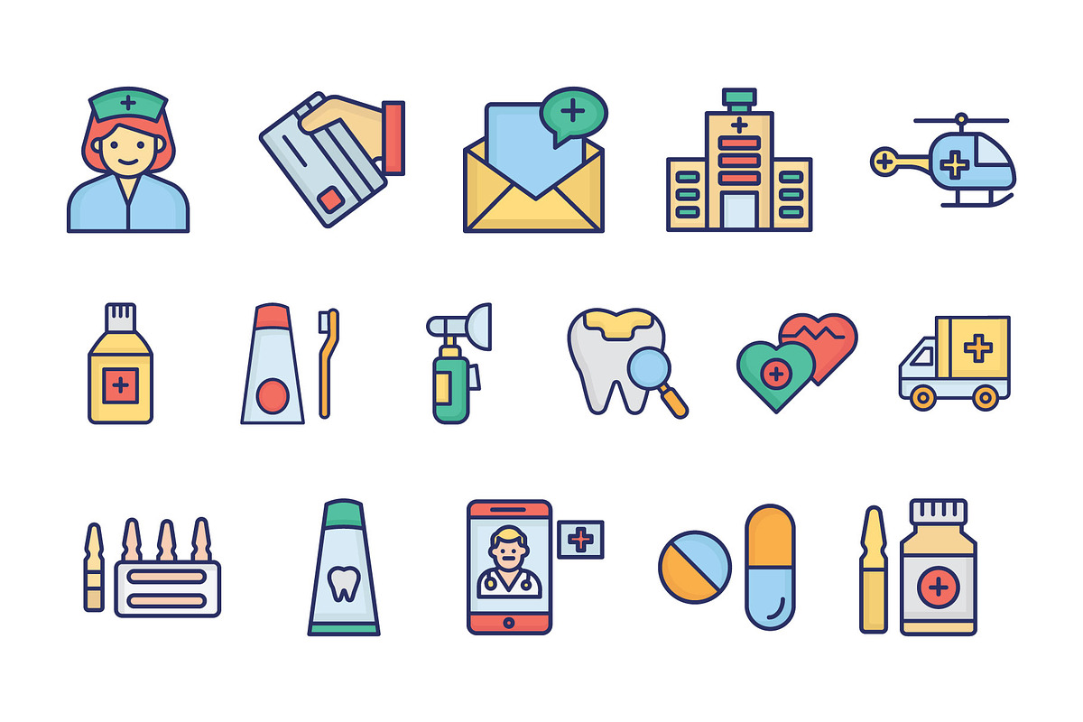 Essential Medical Vector Icons, an Outline Icon by Vector Portal (Photo 5 of 6)
