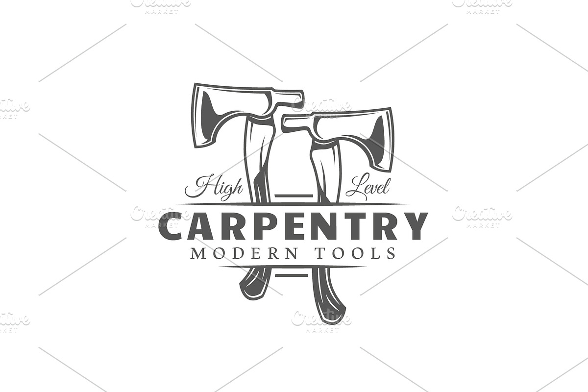 18 Modern Carpentry Logos Templates, a Branding & Logo Template by Art Design (Photo 15 of 26)