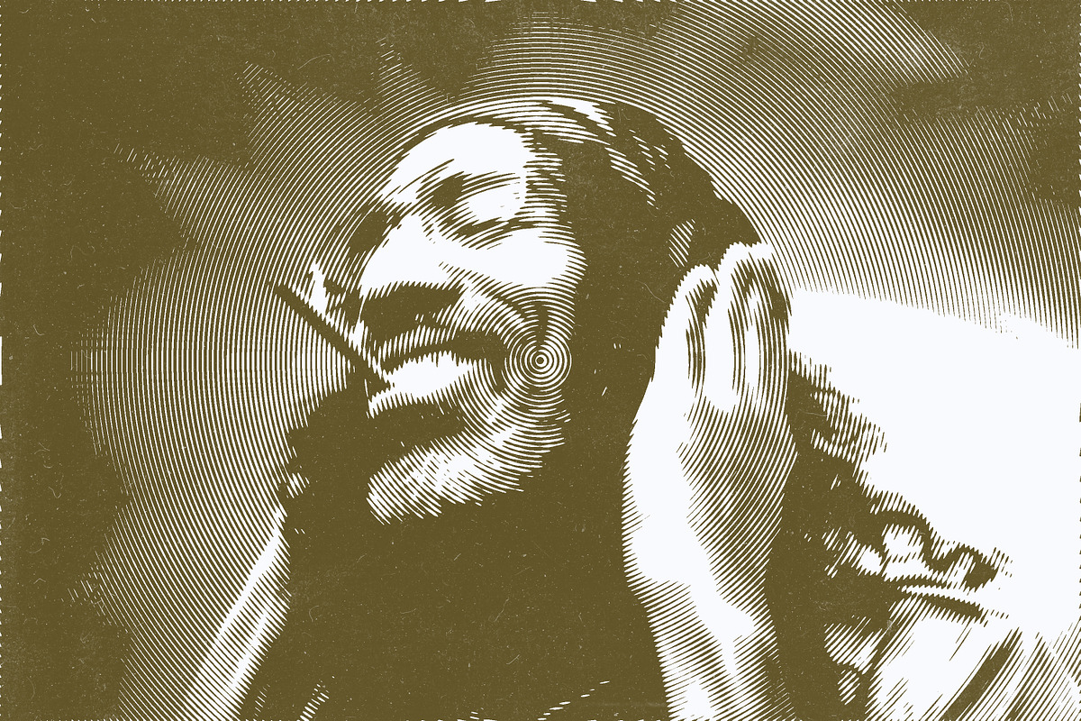 Vintage Halftone Portrait Effect, an Action Add-On by liptouse (Photo 4 of 6)