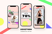 Digitoon - Instagram Stories & Post, a Social Media Template by MYDesign (Thumbnail 2 of 5)