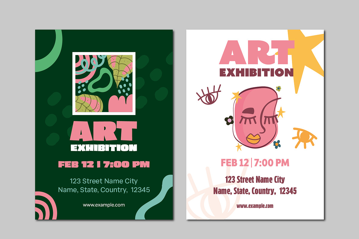 Art Exhibition Invitation, a Templates & Theme by studiogstock (Photo 1 of 2)