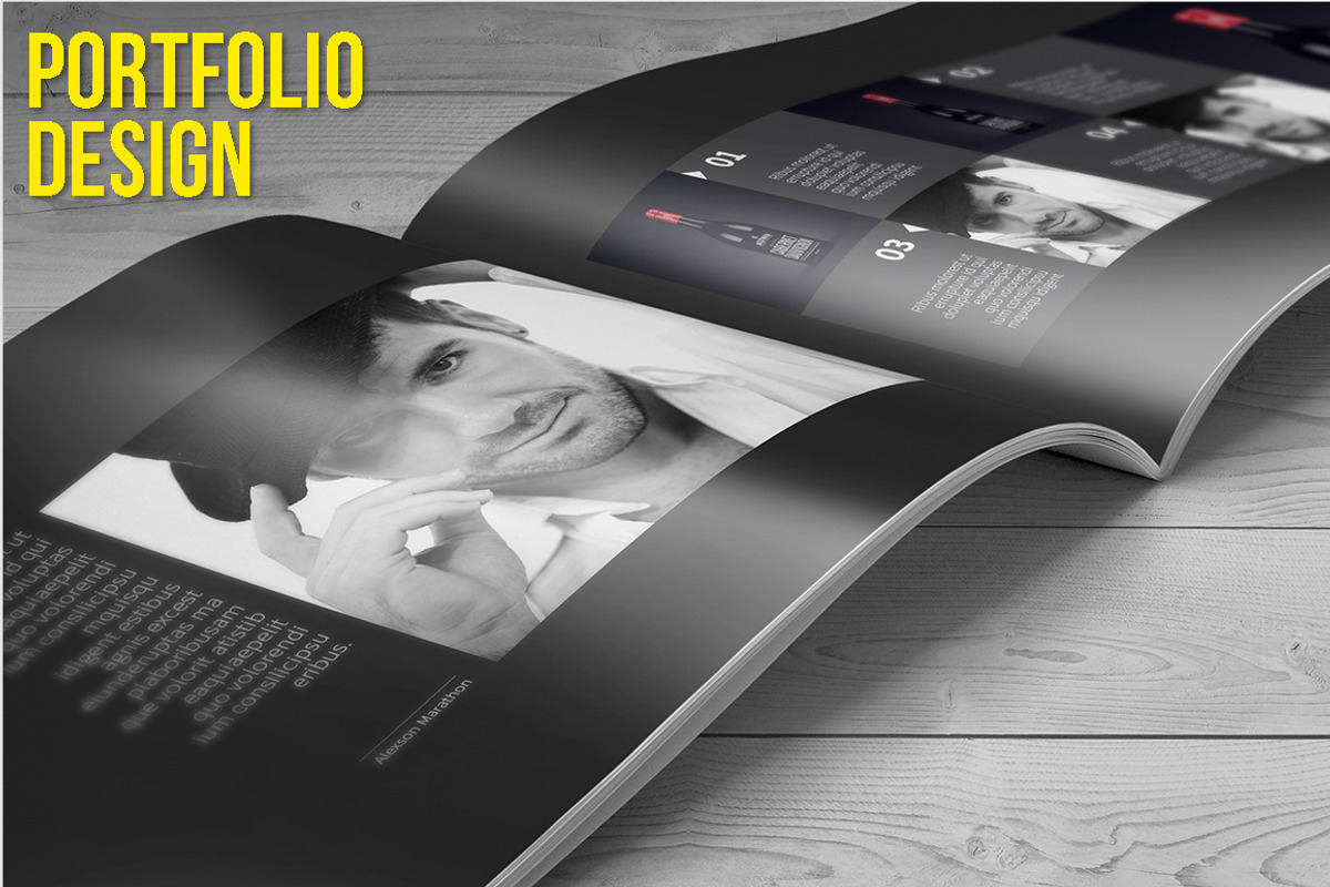 Portfolio Template, a Brochure Template by Canden Studio (Photo 3 of 8)