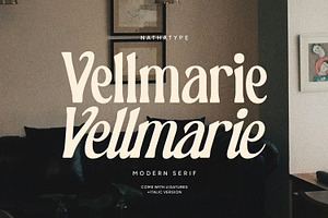 Vellmarie, a Font by Nathatype