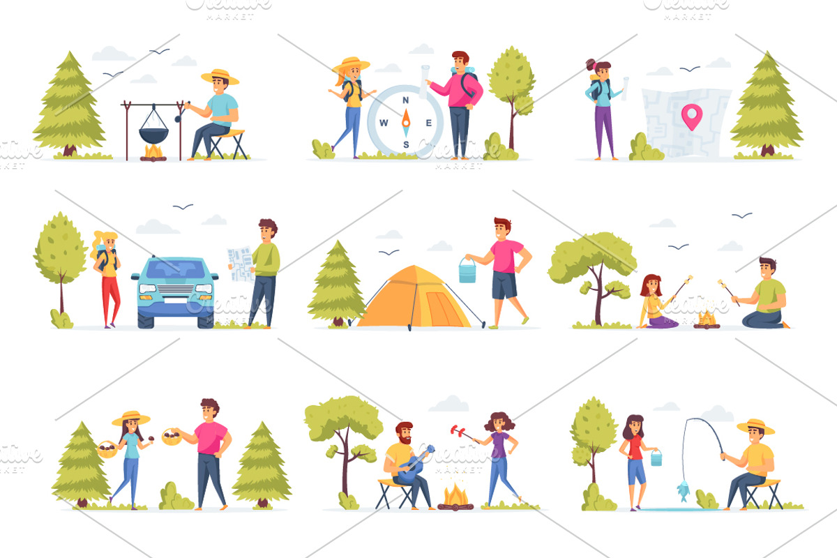 Flat Concepts Illustrations, a Finance Illustration by alexdndz (Photo 11 of 21)
