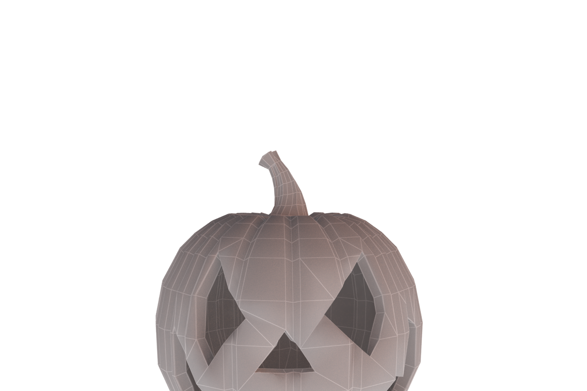 Halloween Pumpkin, a Characters & Person 3D Model by NOMODOL (Photo 12 of 13)