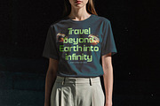 Digital Galaxy Futuristic Font, a Sans Serif Font by timelesstype.co (Thumbnail 7 of 20)