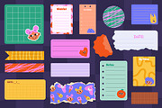 250+ Funky Digital Planner Kit, a Decorative Illustration by IuliiaSavko (Thumbnail 5 of 22)