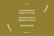 Jaggad | a rough san-serif font, a Sans Serif Font by bargecreative (Thumbnail 2 of 5)