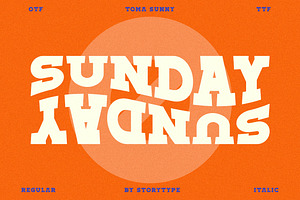 Toma Sunny Slab Serif Font