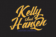 Rushland Script Spirit and Bold FONT, a Script Font by SHEILLA (Thumbnail 4 of 5)