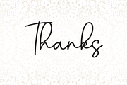 Mandala | Script Font, a Handwritten Font by Scratchones (Thumbnail 9 of 9)