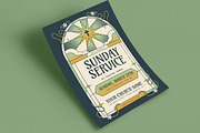Sunday Service Flyer, a Flyer Template by Guuver (Thumbnail 2 of 3)