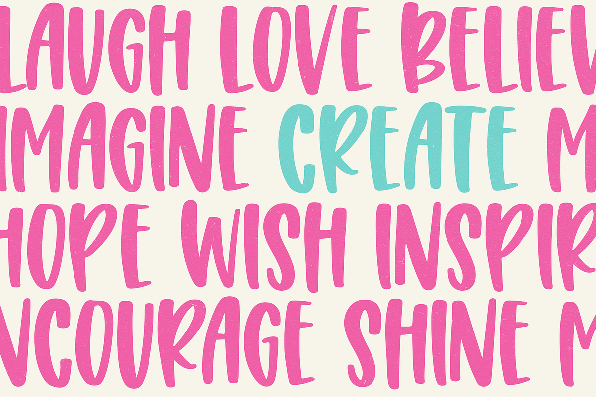 Beach Sunrise | Handwritten Font preview 4