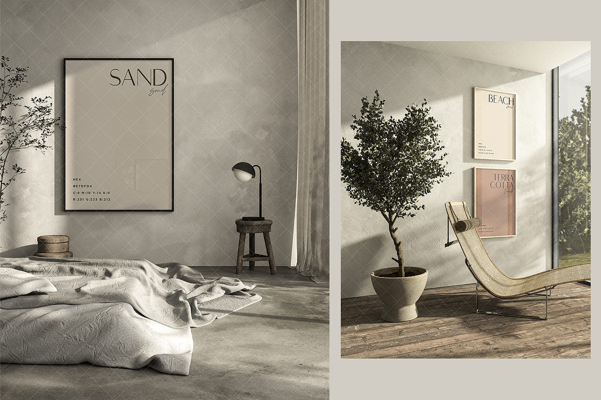 Premium Bundle of 13 Frame Mockups, a Mockup by Merien Mockup (Photo 7 of 8)